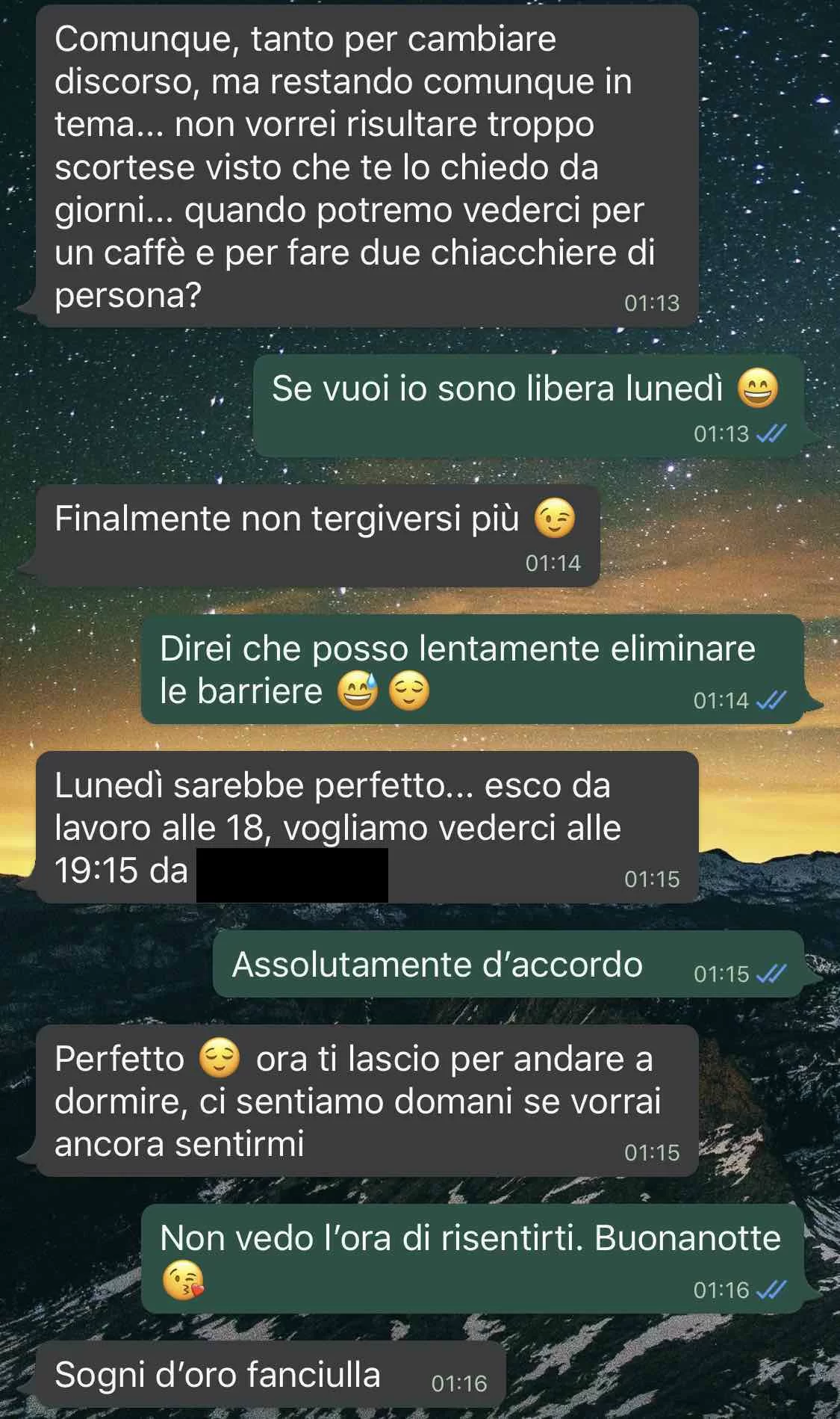 Primo appuntamento