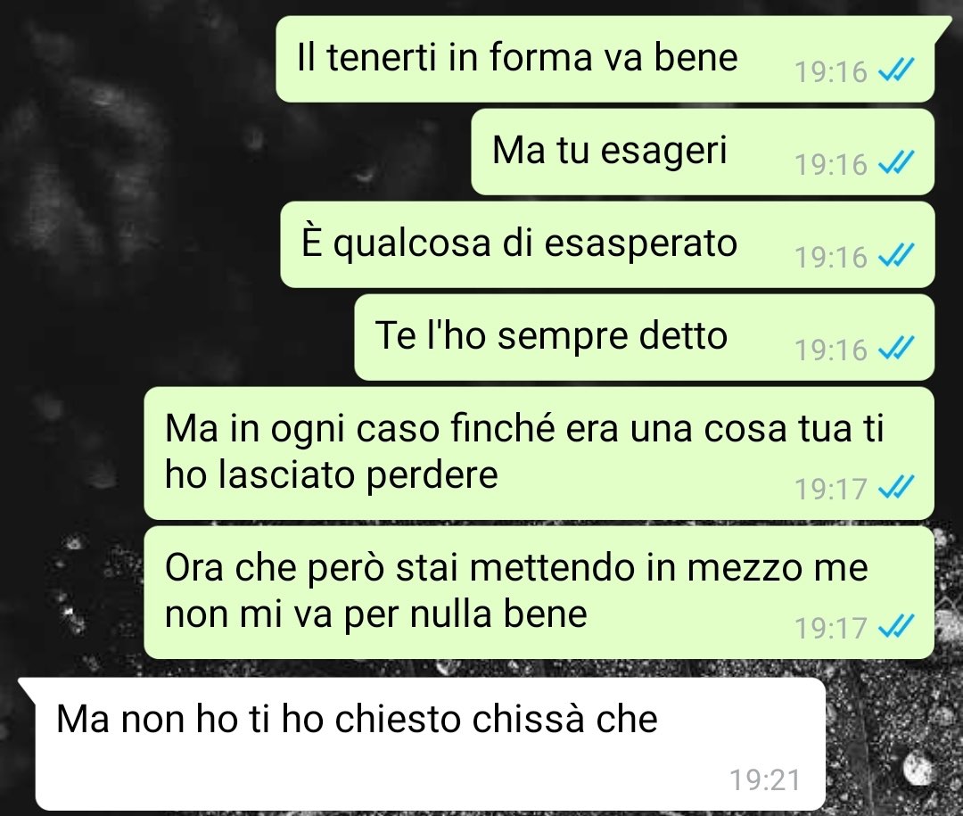 tenersi in forma