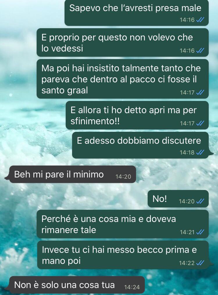 Non aprire quel pacco