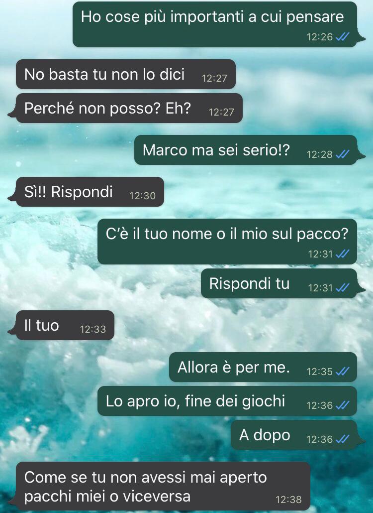 Non aprire quel pacco