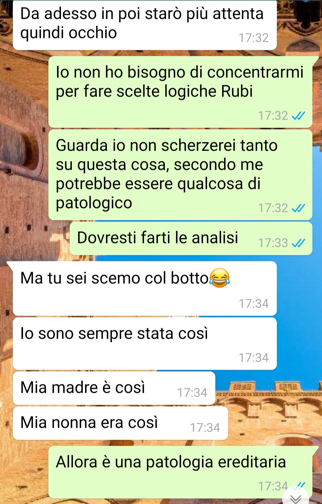 Una ragazza distratta