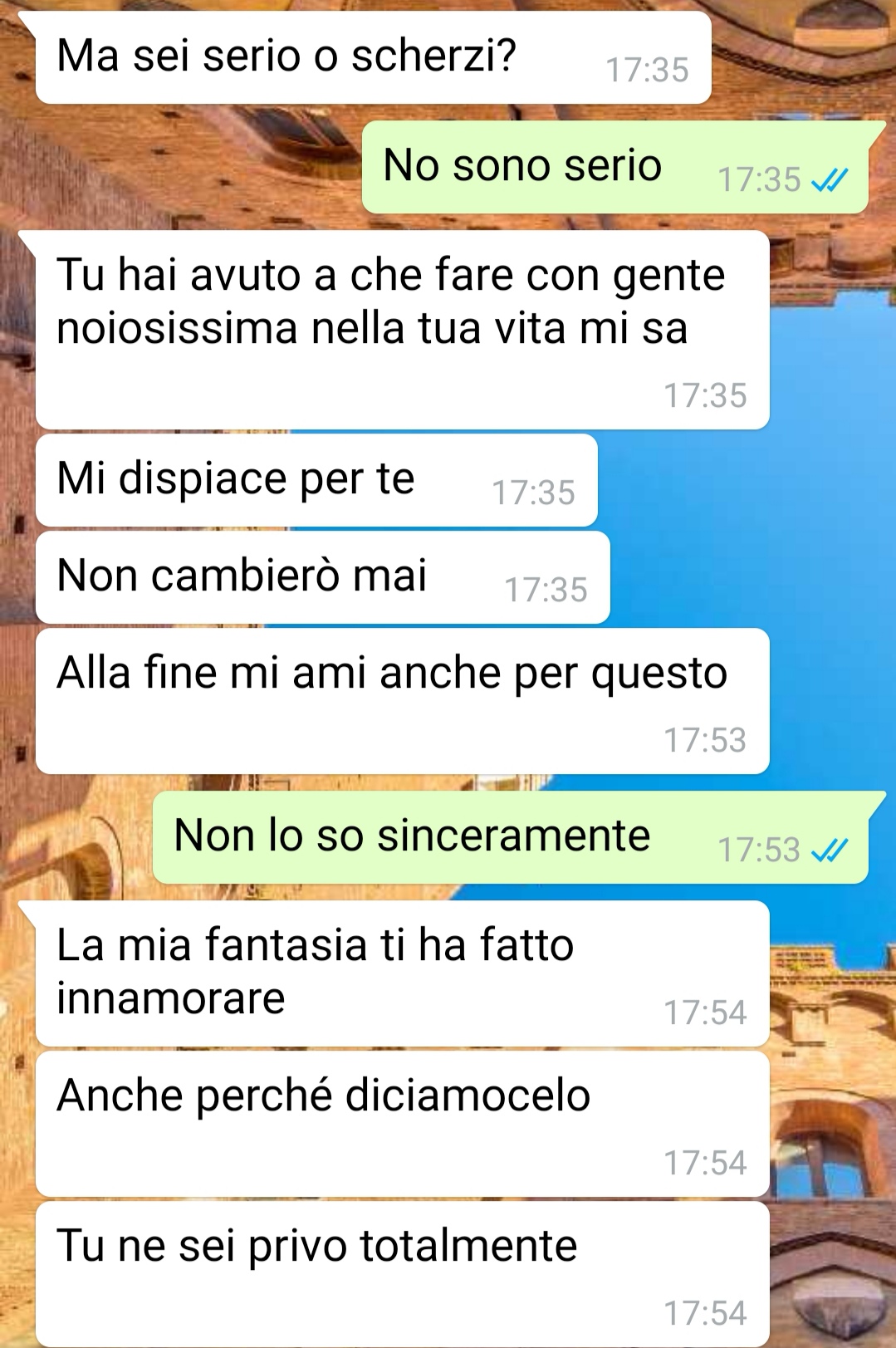 Una ragazza distratta