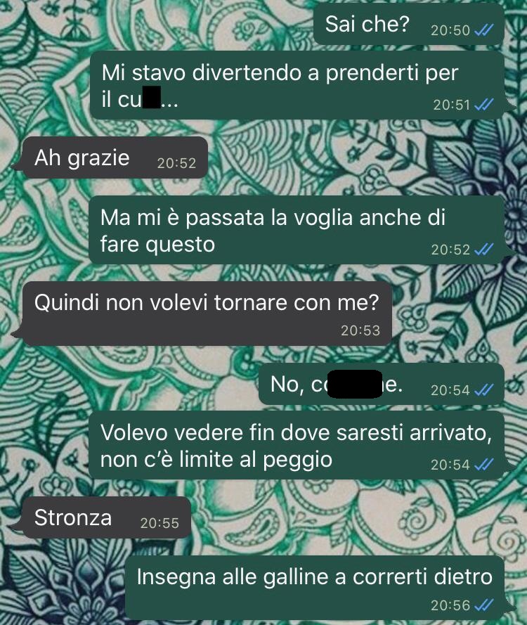 uomini non cambiano