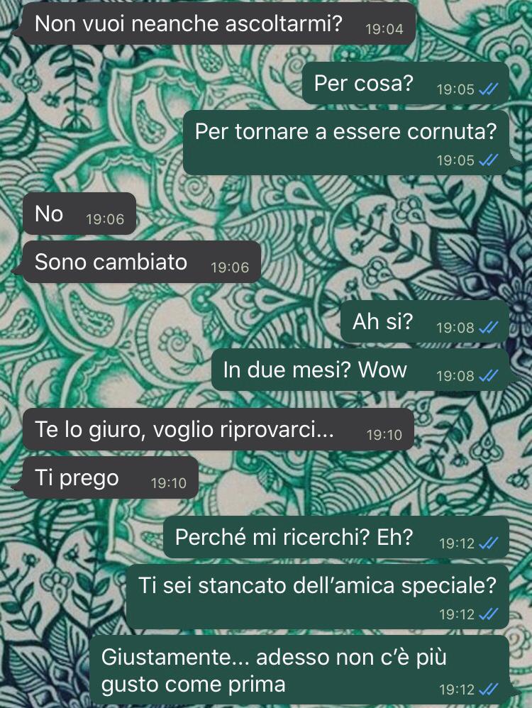 uomini non cambiano