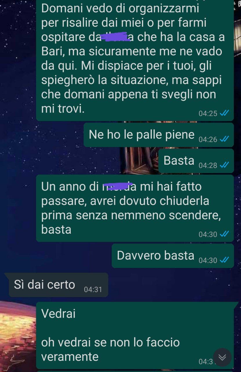 vacanza da incubo