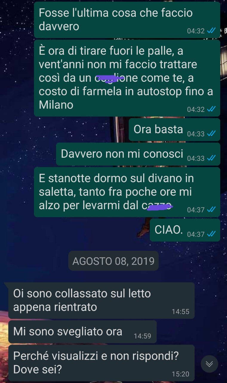 vacanza da incubo