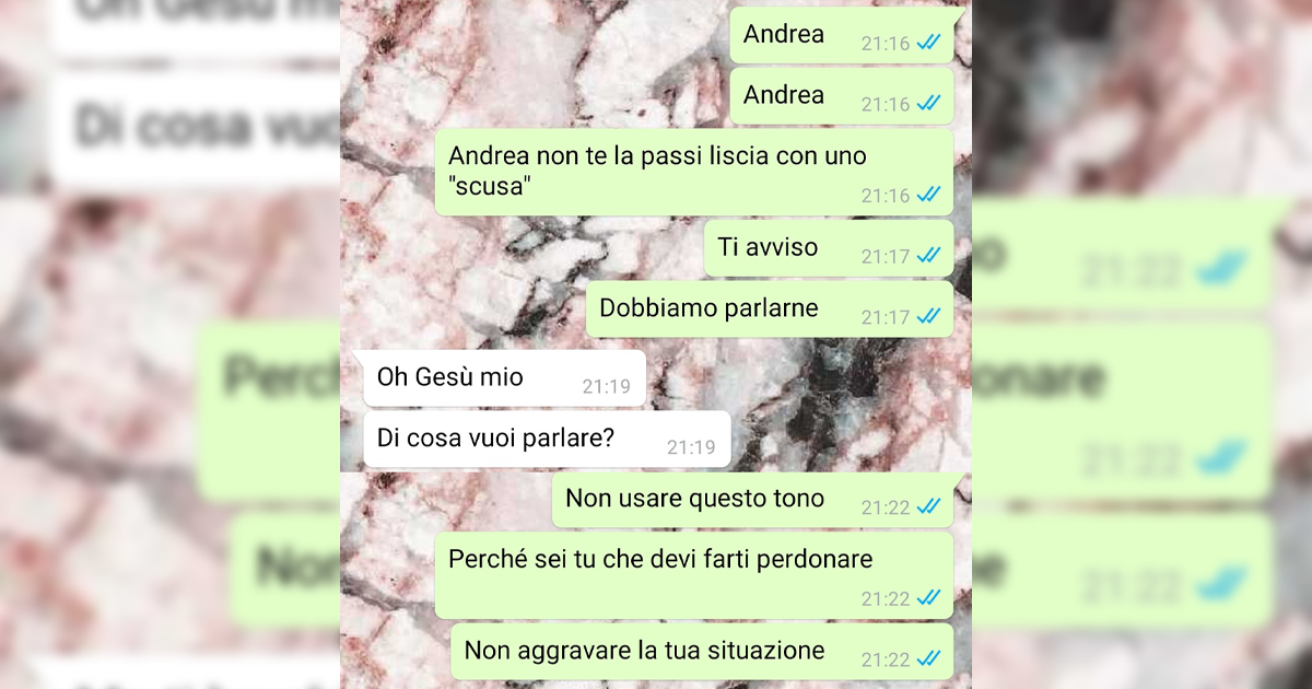 La mancanza di rispetto