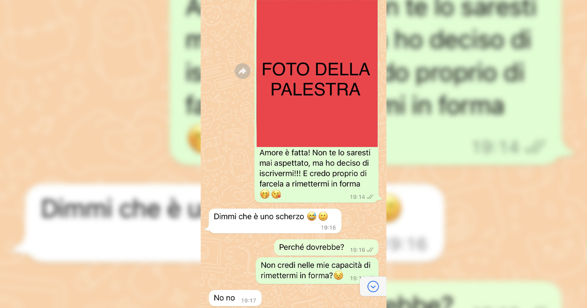 L’iscrizione in palestra