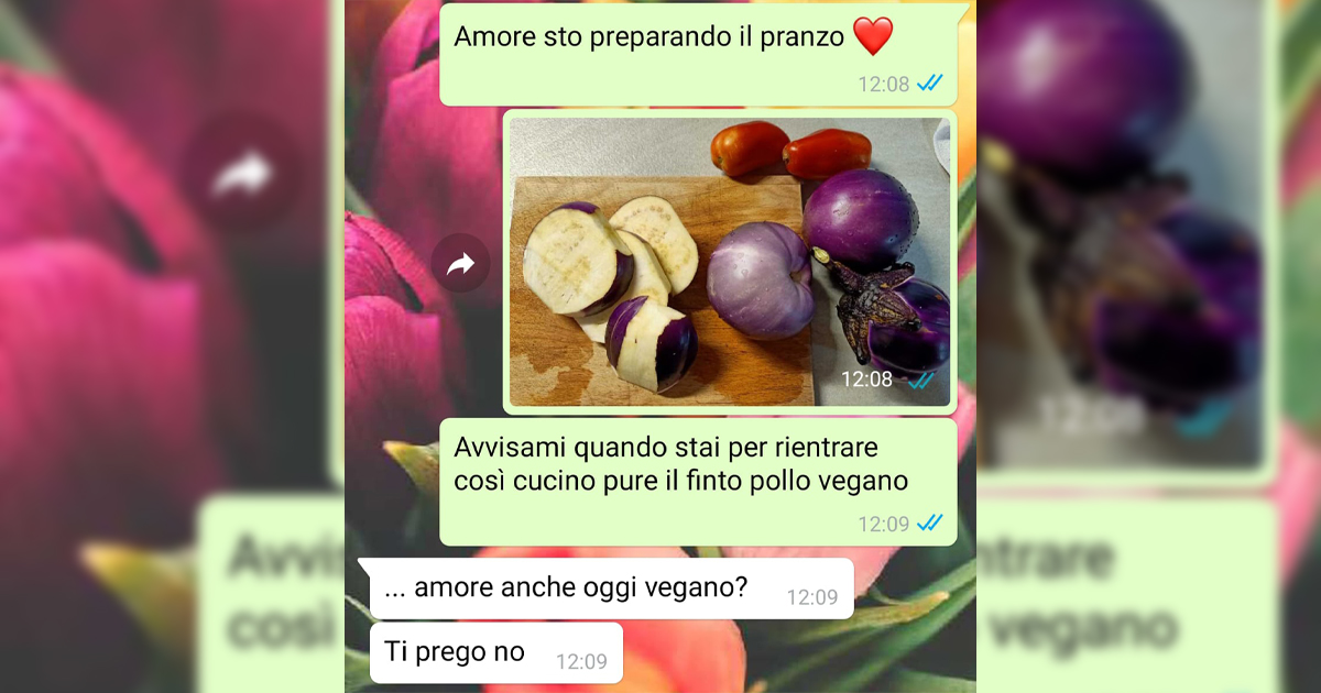 La fidanzata vegana