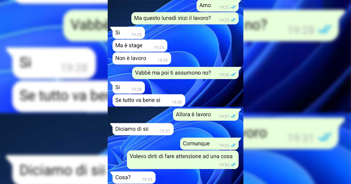 Problemi con i colleghi maschi