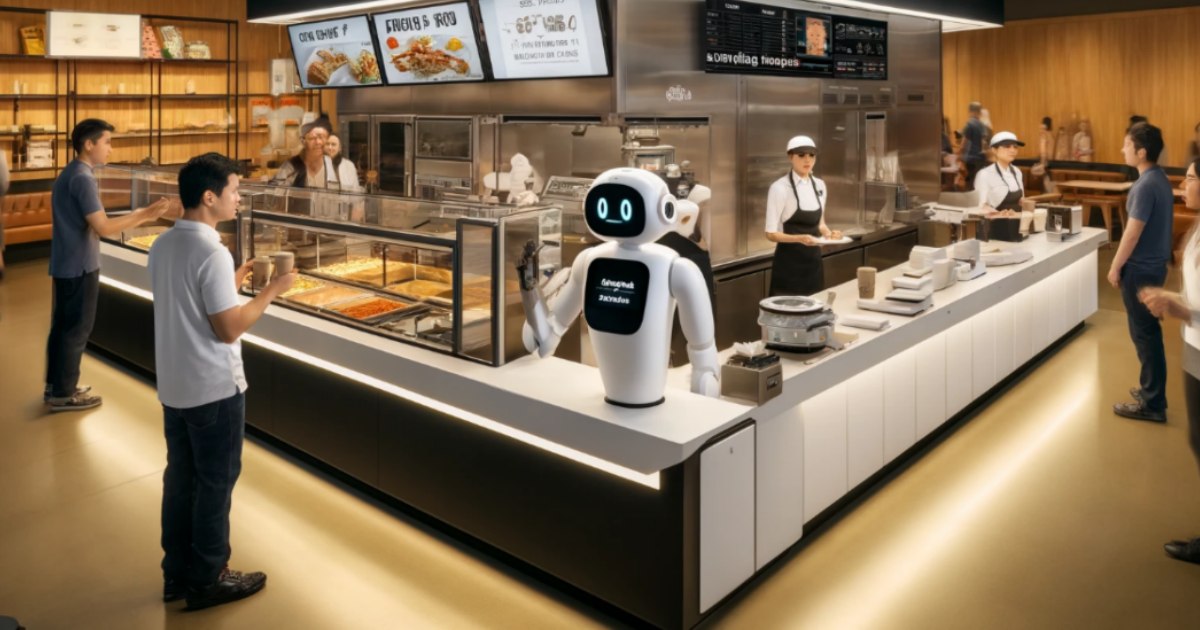 Apre il primo ristorante dove fa tutto l’intelligenza artificiale